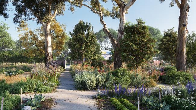 A 'healing garden' will be built on the grounds of the Heide Art Museum in Bulleen.