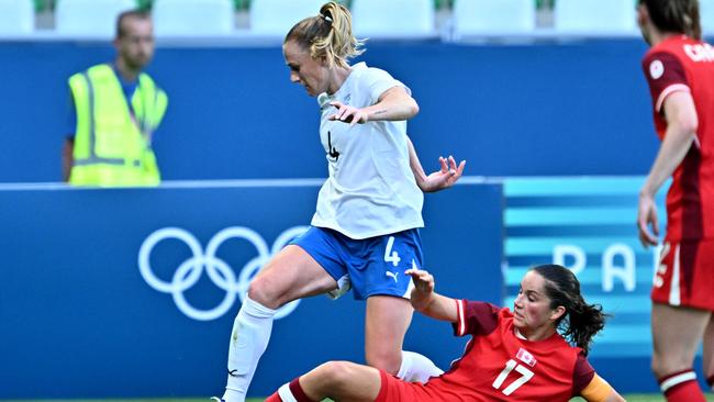 Canada beat New Zealand, but it will amount to little. (Photo by Arnaud FINISTRE / AFP)