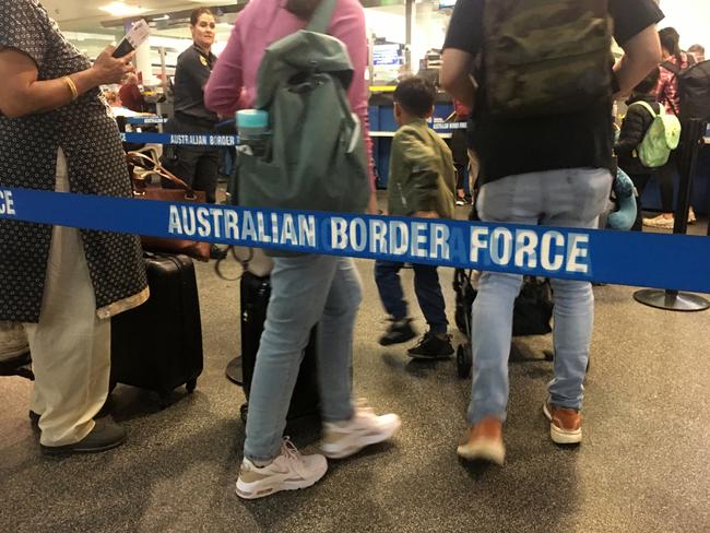 Generic passport, immigration, border force Picture: Getty Images