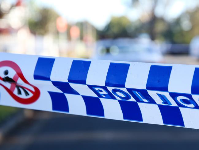 SYDNEY, AUSTRALIA - NEWSWIRE PHOTOS June 14 2022: A general stock image of a Police tape in Sydney. Picture NCA Newswire/ Gaye Gerard.