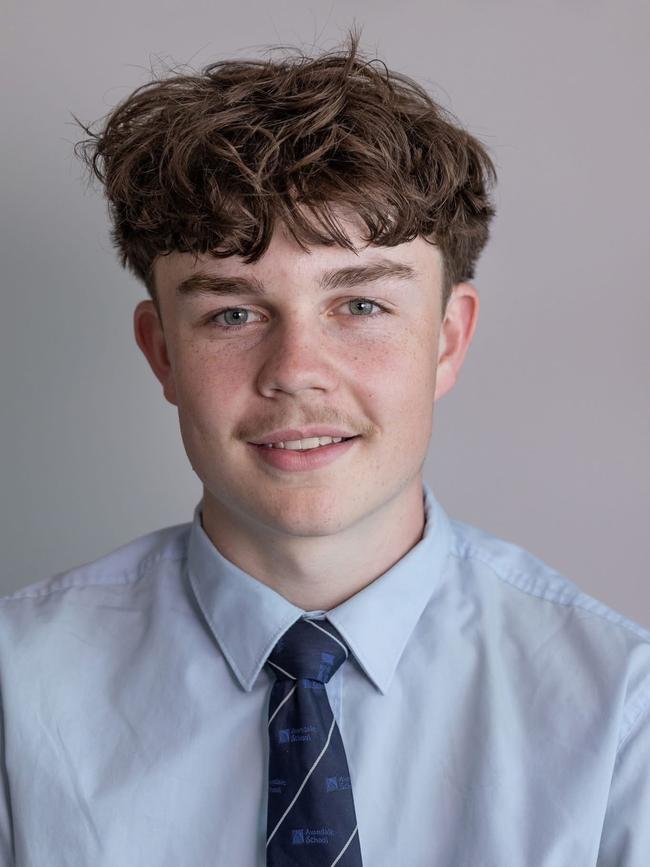 Lincoln as he appeared on the school photo day he was excluded from. Picture: Supplied