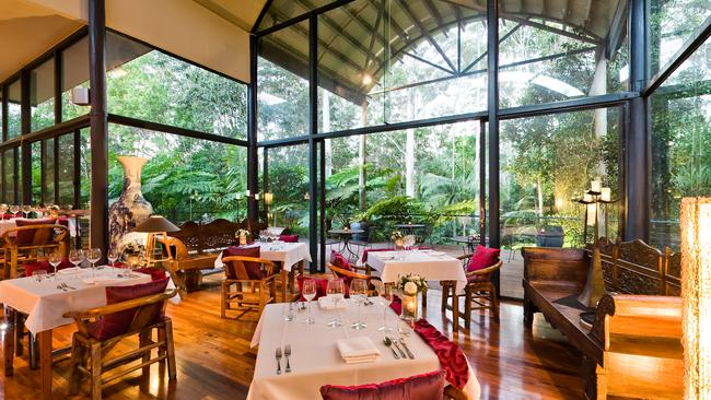 Pethers restaurant at Mt Tamborine.