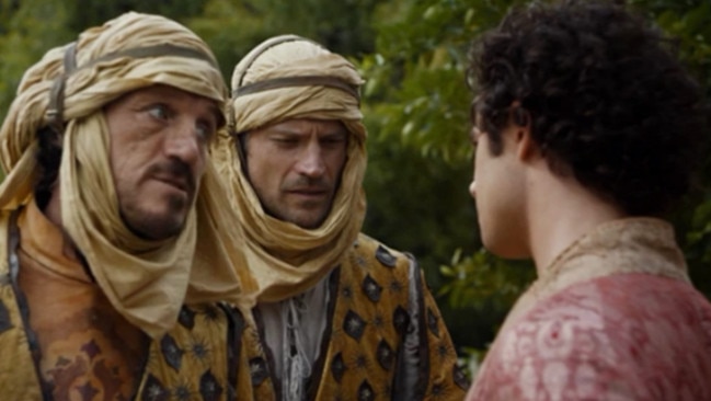 “We know you stole Loras’s haircut, kid. Fess up.”