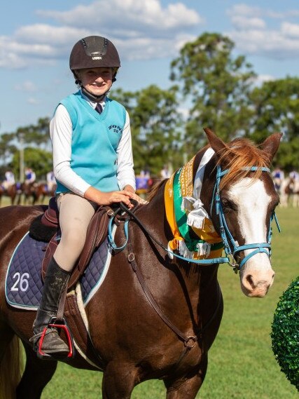 4th place at the 2023 PQC State Showjumping Championships in the 12 and Under 60cm class.