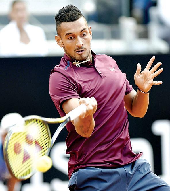 Nick Kyrgios. Picture: CLAUDIO ONORATI