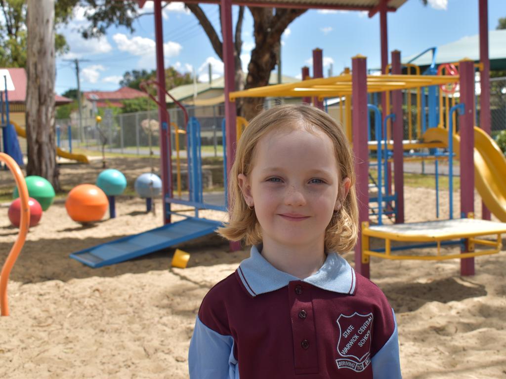 Warwick Central State School prep students are ready to embark on their schooling lives (Photo: Warwick Daily News)