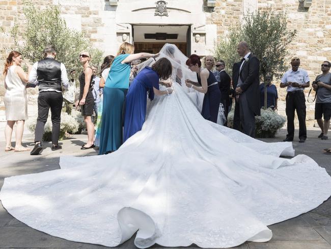 Victoria Swarovski wedding dress: Crystal heir marries in $1.3m