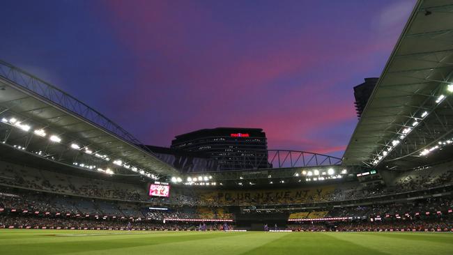 Flammable cladding was found on Marvel Stadium. Picture: Darrian Traynor/Getty Images