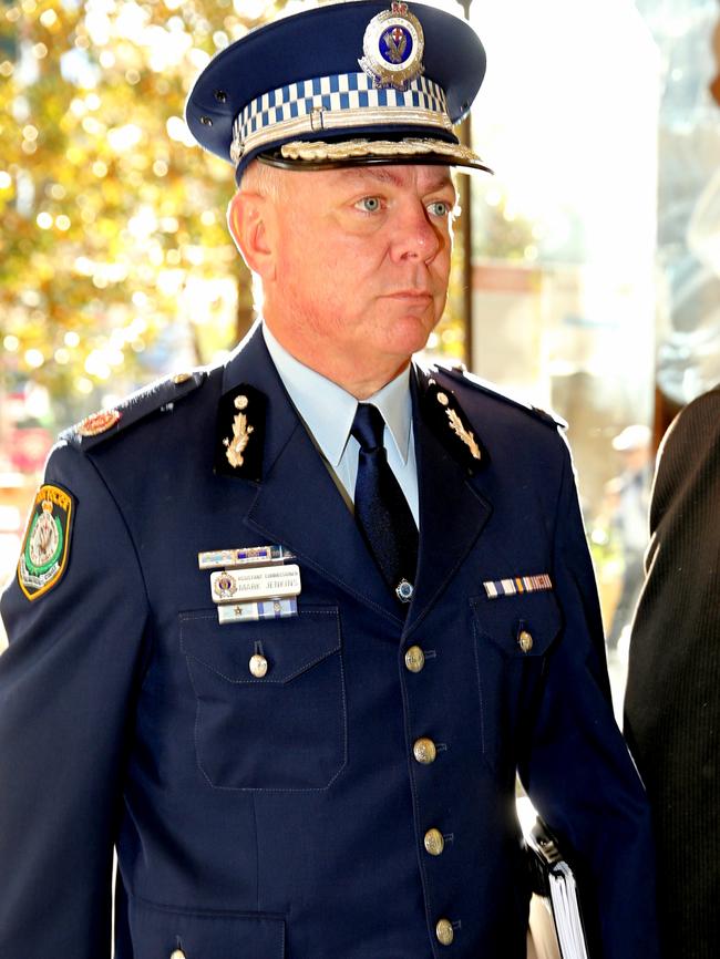 NSW Assistant Commissioner Police Mark Jenkins.
