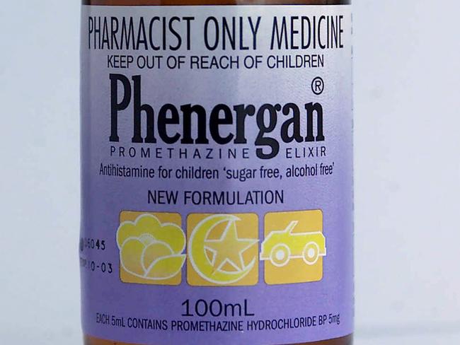 2001 - Phenergan - medicine medical drugs