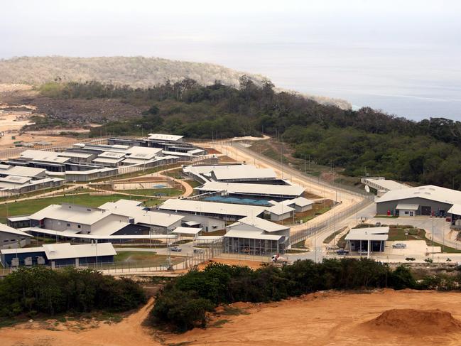 The Christmas Island immigration detention centre.