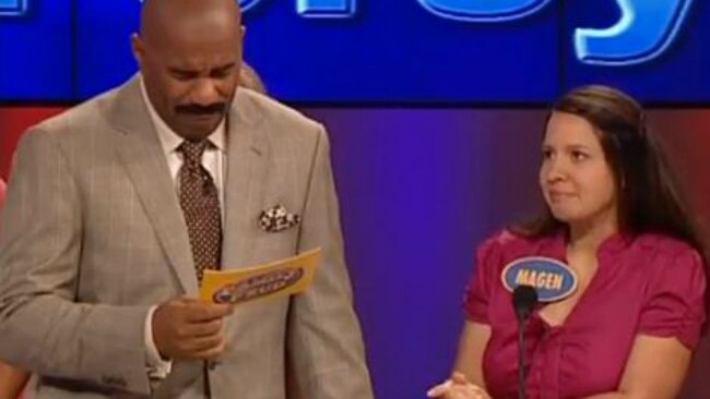 Priest's wife forces Family Feud host Steve Harvey to swallow his pride |   — Australia's leading news site