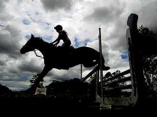 SHOW JUMPING: Plenty on the cards. Picture: Scott Powick