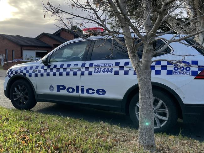 Generic picture of a Victoria Police car. Picture: Liam Beatty