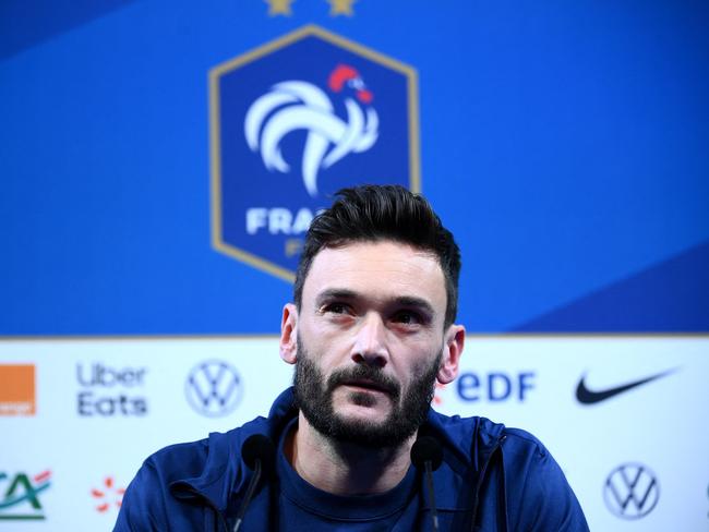 France's national football team goalkeeper Hugo Lloris argues there is too much pressure on players outside of football. Picture: FRANCK FIFE / AFP