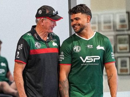 Punters are backing Wayne Bennett to have an immediate impact in his return to South Sydney, with the Rabbitohs the fourth-most backed team to win the premiership. Picture: Instagram