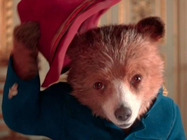 Bond star Ben Wishaw voiced Paddington in the now-famous clip. Picture: Supplied