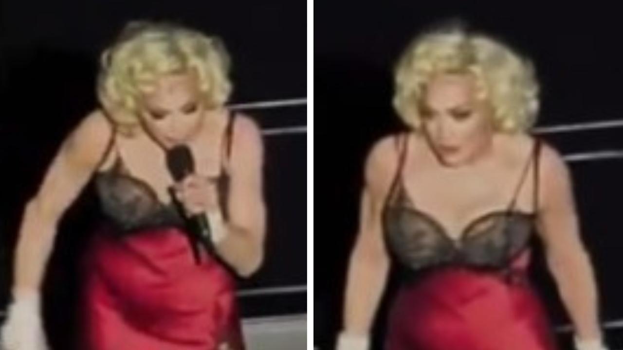 Madonna at her latest show.