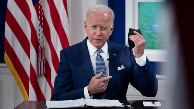 US President Joe Biden’s administration has committed itself to a legal overhaul that promotes ‘equity’. Picture: AFP