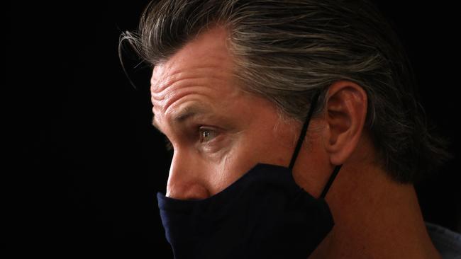 California Governor Gavin Newsom. Picture: AFP