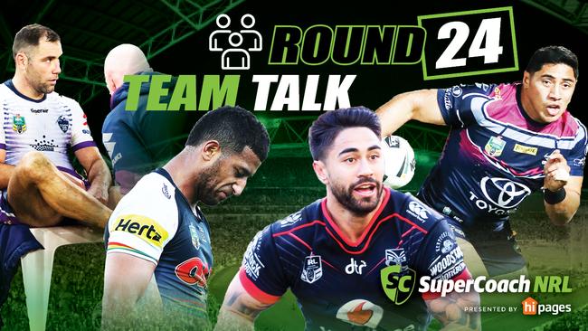 Round 24 NRL teams.