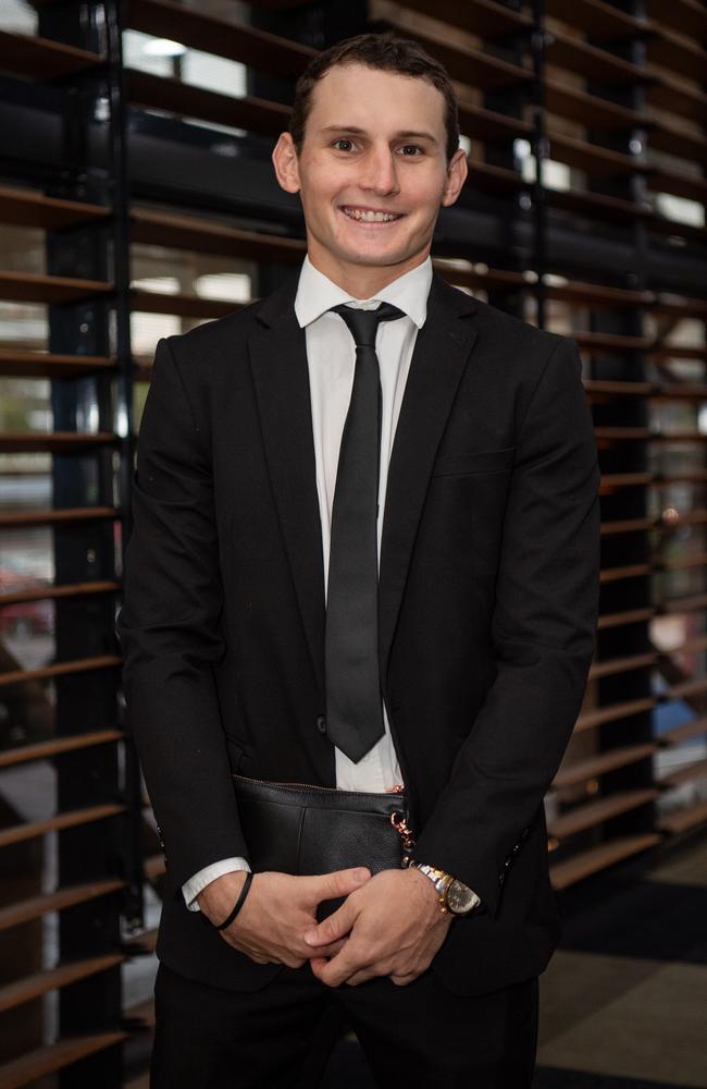 Trey Crowley at the 2023 NRL NT Frank Johnson / Gaynor Maggs medal night. Picture: Pema Tamang Pakhrin