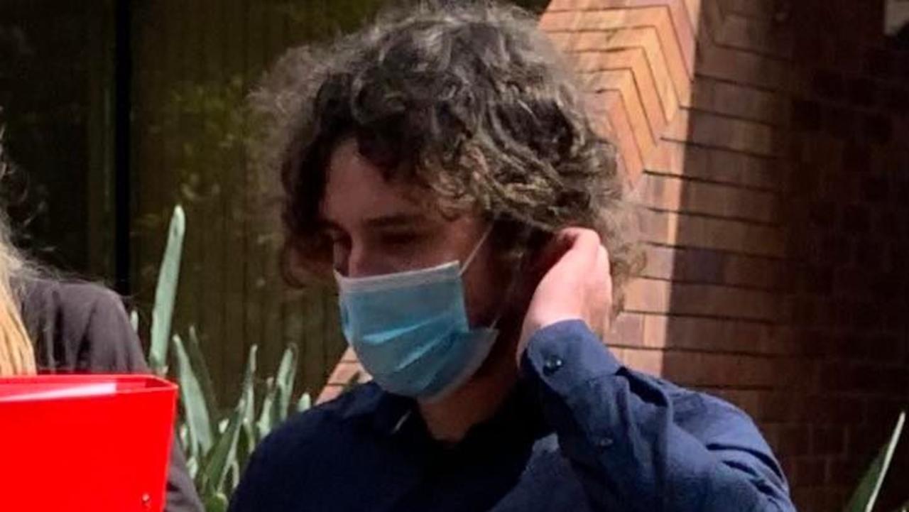 Tisch Whitie-Beamish leaving Noosa Magistrates Court