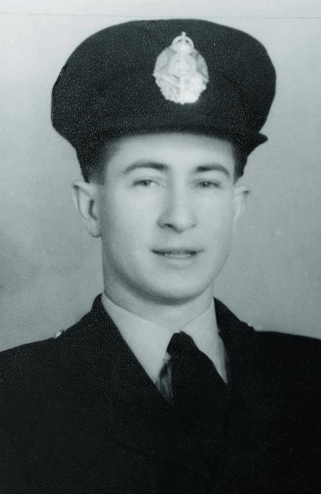 Ex policeman Denis Ryan straight out of the Academy. Picture: Supplied