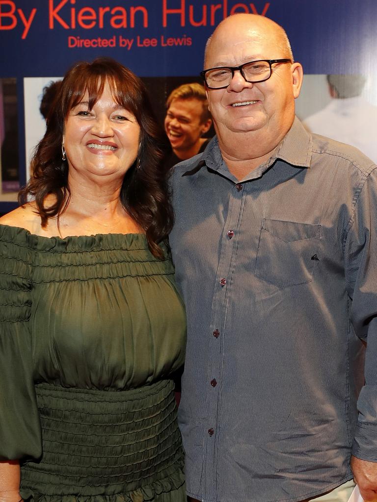 Vicki and Rick Popik at Mouthpiece opening night at QPAC Playhouse. Socials: Damien Anthony Rossi | Pictures: Josh Woning