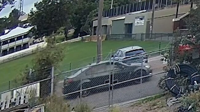 One of the vehicles seen in the CCTV footage. Credit: NSW Police