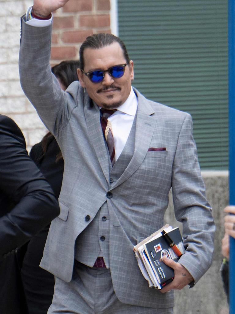 Depp was award $15m in damages. Picture: AFP.