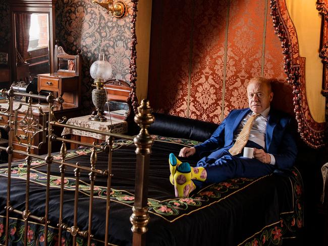 EMBARGO FOR LIST 30 MARCH 2019NO REUSE WITHOUT PERMISSION FEE APPLIESVisy boss Anthony Pratt at his mansion 'Raheen' in the Melbourne suburb of Kew. PIC: Nic Walker for The Australian