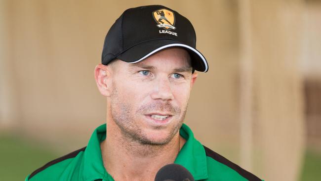 David Warner has been keeping a low profile since his ban. (Photo by Tim Nicol/Getty Images)