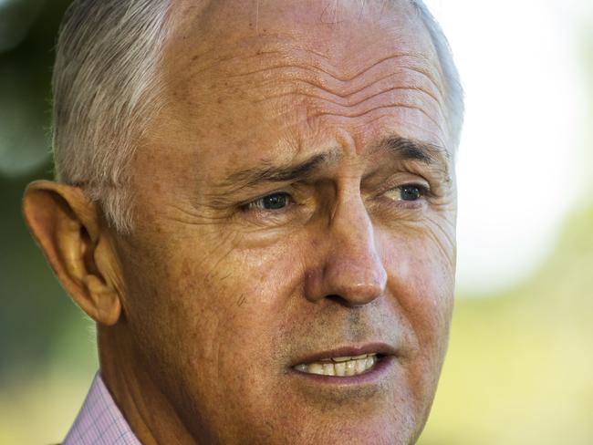 Prime Minister of Australia Malcolm Turnbull. Picture: Jenny Evans