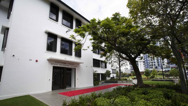 Fortitude Valley State Secondary College. Picture: AAP Image/Attila Csaszar