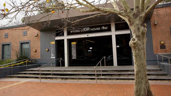 Wyong local court house.