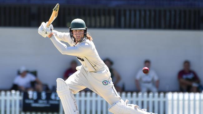 Souths batsman Brandon Faber earlier in his career. Picture John Gass