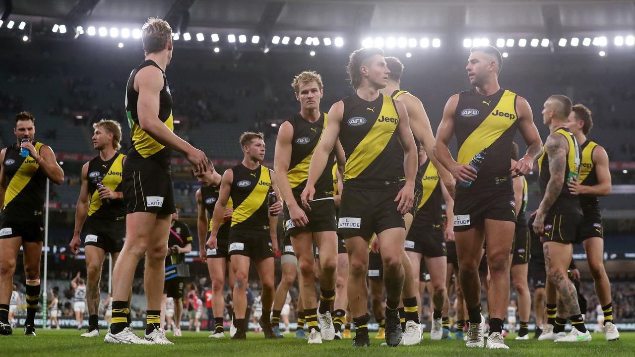 Richmond would be thrilled if crowds return to their home, the MCG, after four weeks on the road. Picture: Michael Klein