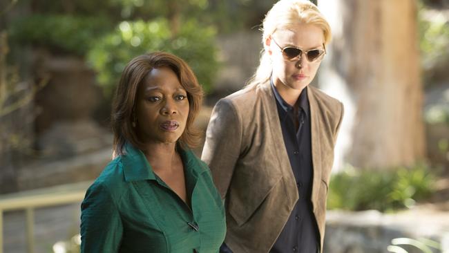 Powerful role ... Alfre Woodard and Katherine Heigl in State Of Affairs. Picture: Supplied