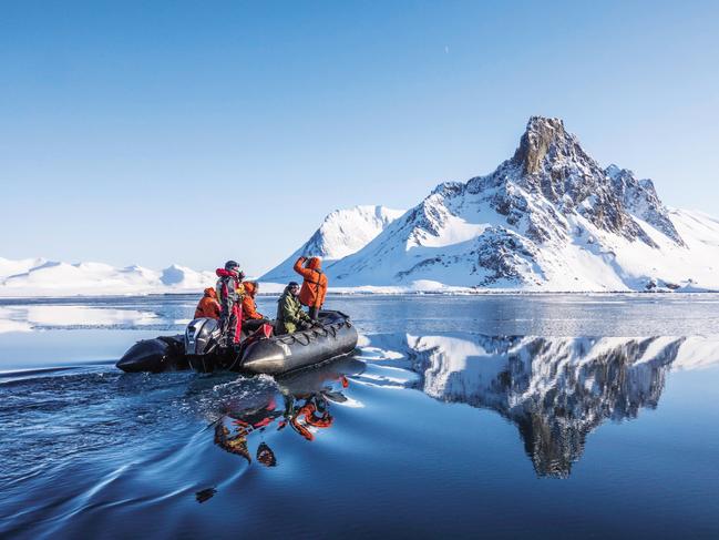 Reconnaissance voyage to the high Arctic. Picture: Lindblad