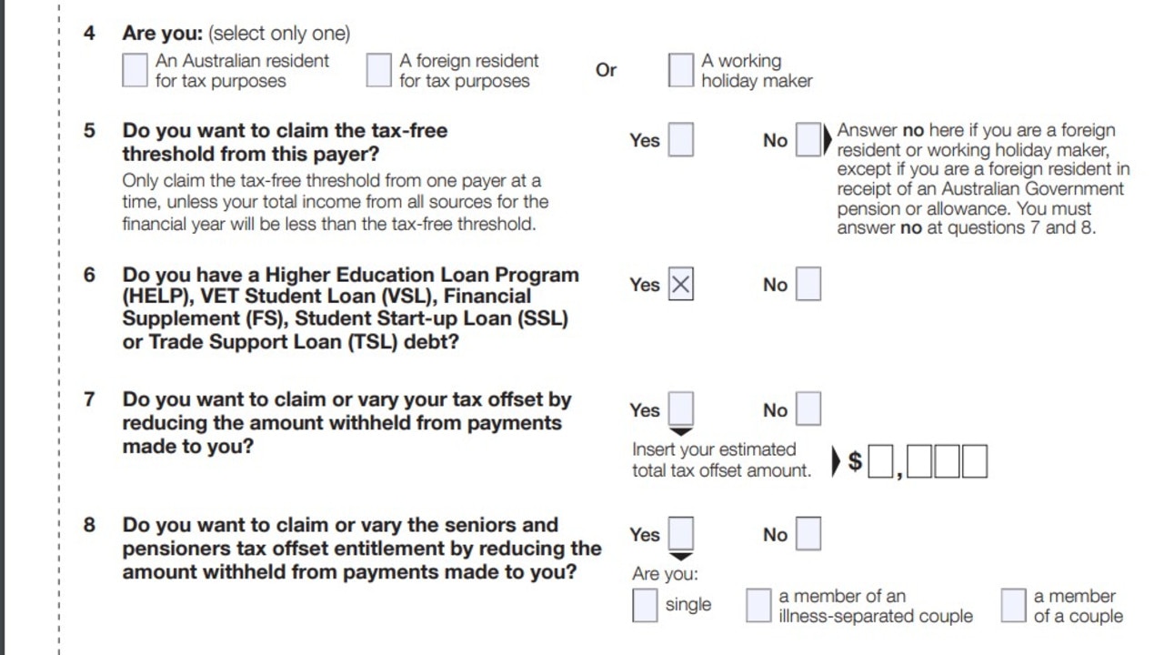 Employees must inform their employer through a 'withholding declaration' form that they no longer have student debt for the employer to stop withholding STSL tax.