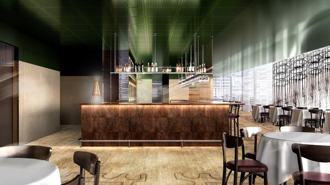 An artist’s render of the revamped bar. Picture: Supplied