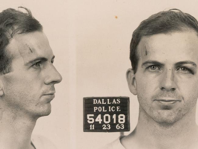 Lee Harvey Oswald was found to have acted alone in the assassination of President Kennedy in Dallas in 1963. Picture: AFP Photo/RR Auction/Handout.