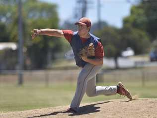 Pitcher Sam McNeice helped set Toowoomba Rangers up for a big win over Narangba.