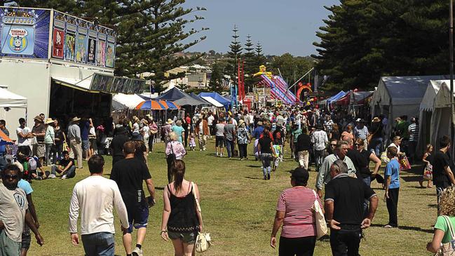 Thousands of people flock to Port Lincoln’s Tunarama festival every year for the infamous tuna toss and street parade. Picture: File