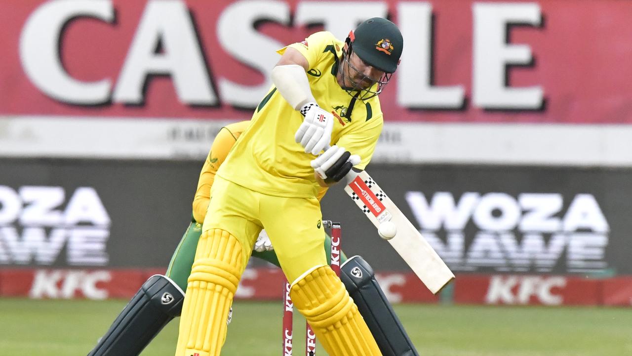 Travis Head hit it anywhere he and to. Photo by Sydney Seshibedi/Gallo Images/Getty Images.
