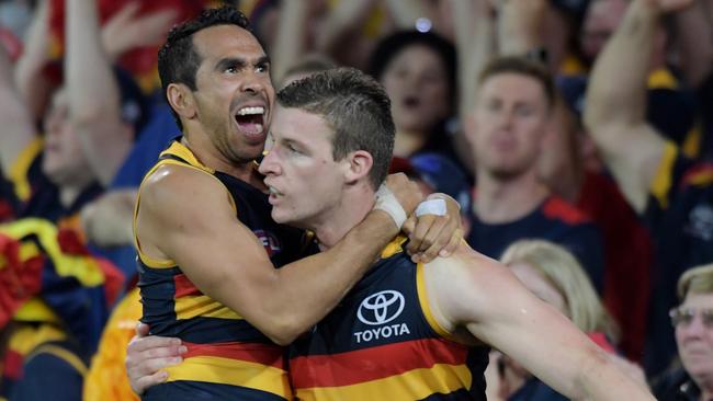 Eddie Betts and Josh Jenkins have spoken up. Photo: AAP Image/Tracey Nearmy