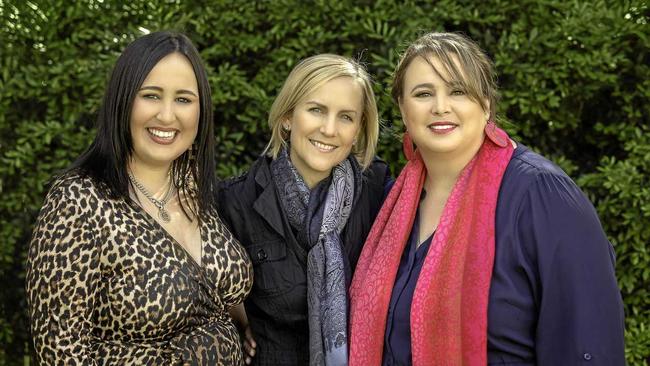 MULTI-TASKING: Running this year's Toowoomba Toddler and Baby Expo are (from left) Emma Cannon, Wendy Chettle and Kerri Brennan.