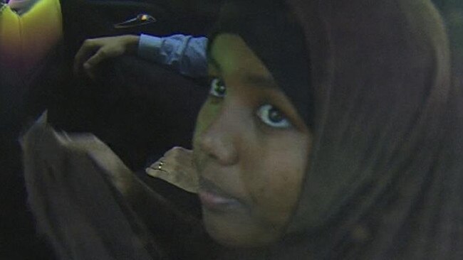 Zainab Abdirahman-Khalif. Picture: Nine News.