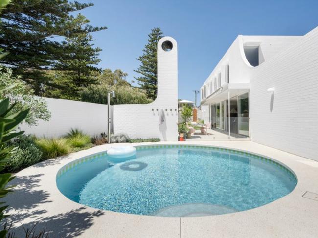 The Undies Beach House in Perth was the top viewed home last week on realestate.com.au.